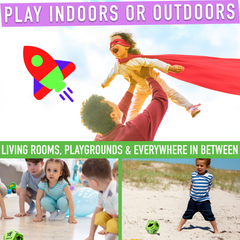 Covelico Kids Movement Dice (12-Sided Foam Dice) – Activity Game (Green)