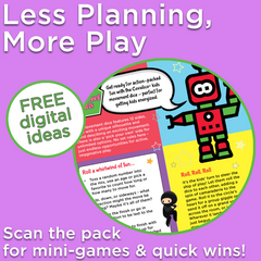 Covelico Kids Movement Dice (12-Sided Foam Dice) – Activity Game (Green)