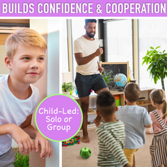 Covelico Kids Movement Dice (12-Sided Foam Dice) – Activity Game (Green)