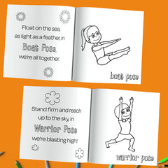 Kids Yoga Coloring Book – Calm Corner Coloring + Poses (Ages 3+)