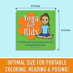 Yoga for Kids Book (24 Peaceful Poses) – A Calm & Playful Yoga Picture Book