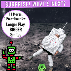 Covelico Kids Movement Dice (12-Sided Foam Dice) – Activity Game (Green)