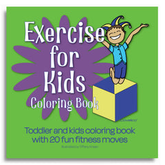 Kids Exercise Coloring Book – 20 Movement Pages (Ages 3+)